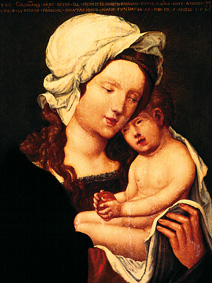Maria mit dem Kind. von Albrecht Altdorfer