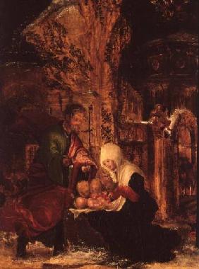 Birth of Christ (Holy Night) c.1520-25