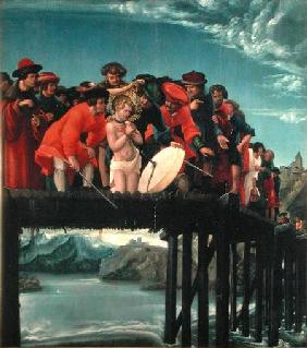 The Martyrdom of Saint Florian (panel)