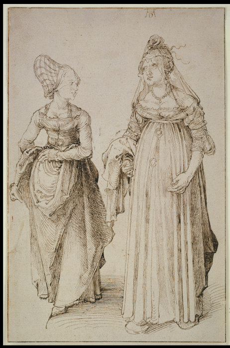 Nürnbergerin und Venezianerin von Albrecht Dürer