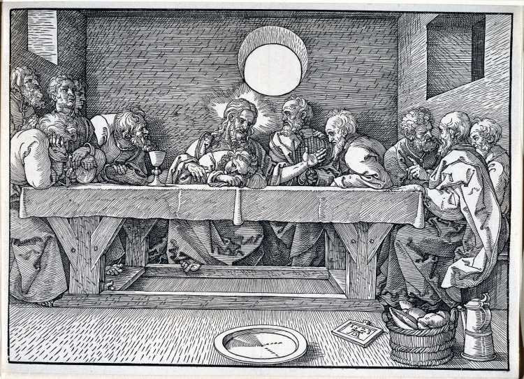 Das letzte Abendmahl von Albrecht Dürer