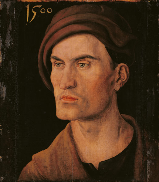 Bildnis eines jungen Mannes von Albrecht Dürer