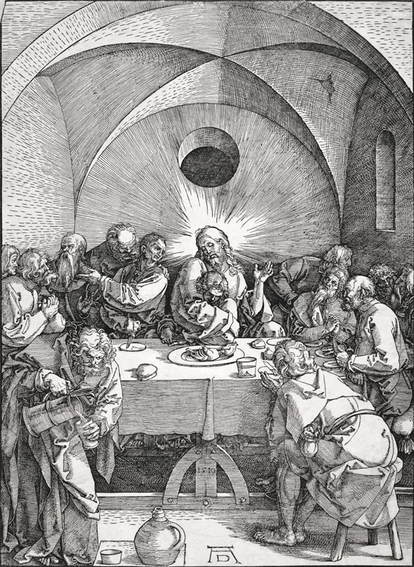 Das letzte Abendmahl von Albrecht Dürer