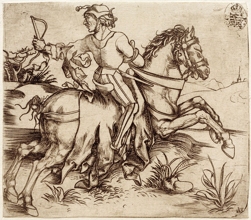 Der große Postreiter von Albrecht Dürer