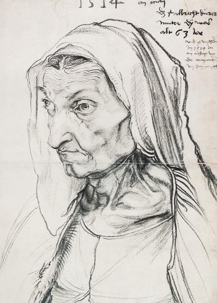 Dürers Mutter von Albrecht Dürer
