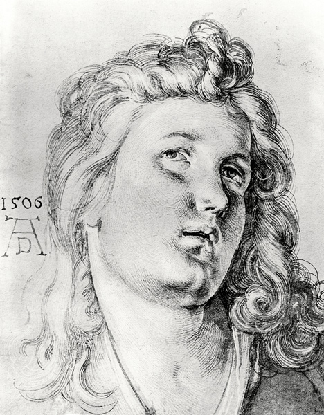 Engelkopf von Albrecht Dürer