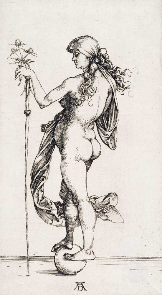 Fortuna (Das kleine Glück) von Albrecht Dürer