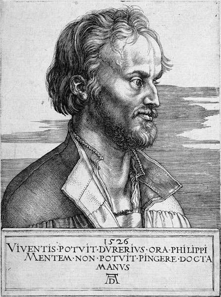 Philipp Melanchthon von Albrecht Dürer