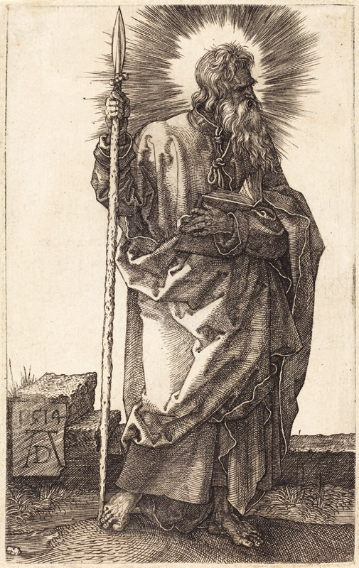 Saint Thomas von Albrecht Dürer