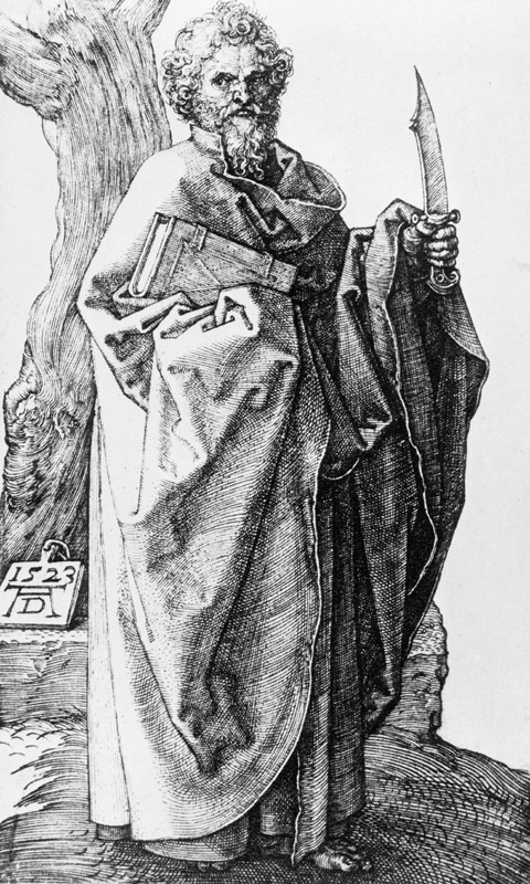 The Apostle Bartholomew von Albrecht Dürer