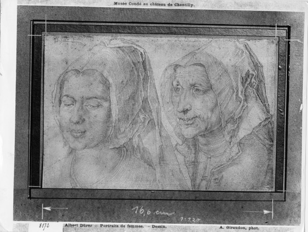 A.Dürer, Old and Young Woman / Drawing von Albrecht Dürer