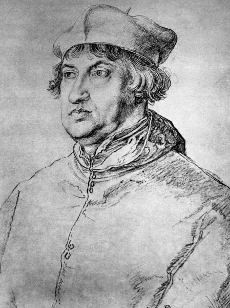 Albrecht von Brandenburg / Dürer von Albrecht Dürer