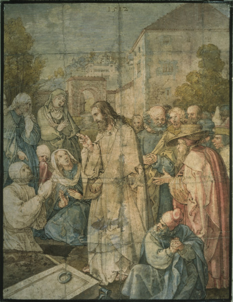 Auferweckung Lazarus von Albrecht Dürer