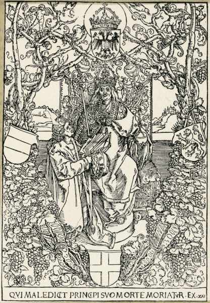 Celtis / Amores Illustration / 1502 von Albrecht Dürer