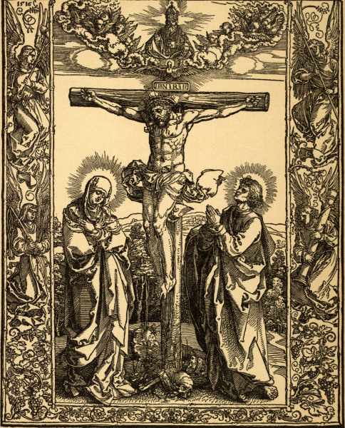 Christ on the Cross / Dürer / 1516 von Albrecht Dürer