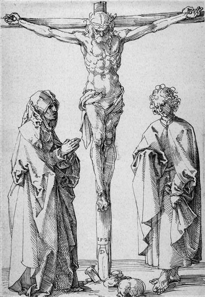 Christ on the Cross... / Dürer / 1521 von Albrecht Dürer