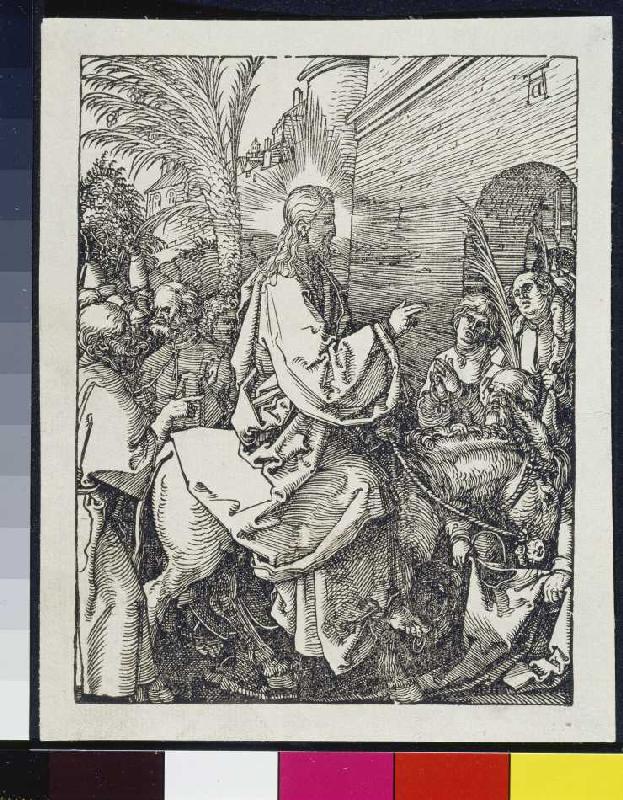 Christi Einzug nach Jerusalem von Albrecht Dürer