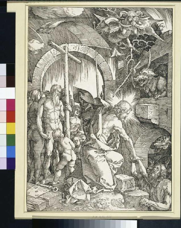 Christus in der Vorhölle von Albrecht Dürer