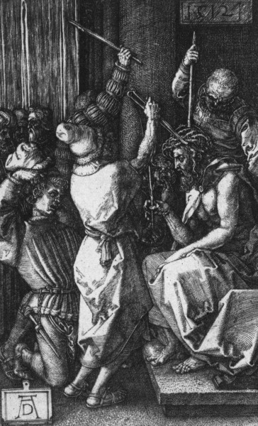 Crowning with Thorns / Dürer / 1512 von Albrecht Dürer