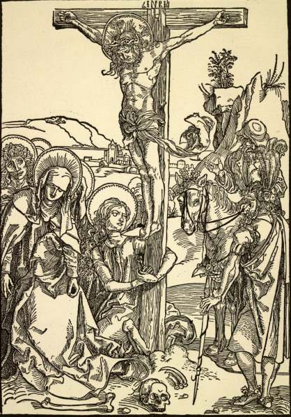 Crucifixion of Christ / Dürer / c.1495 von Albrecht Dürer