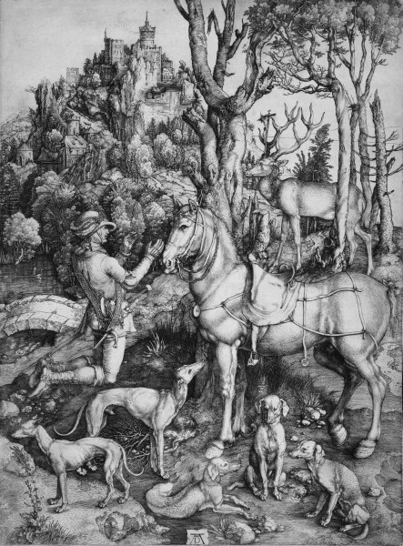 Der heilige Eustachius von Albrecht Dürer
