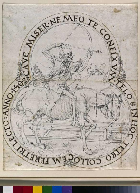 Der reitende Tod von Albrecht Dürer