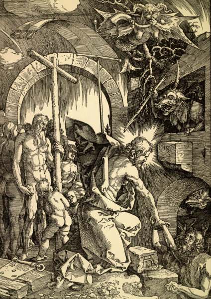 Descent into Hell / Dürer / 1510 von Albrecht Dürer