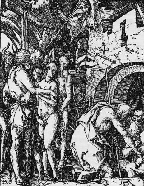 Descent into Hell / Dürer / c.1509 von Albrecht Dürer