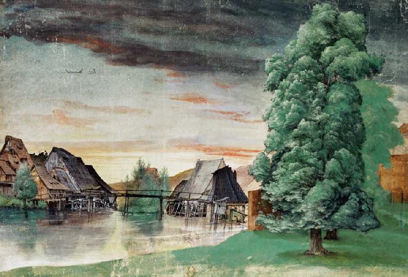 Die Weidenmühle von Albrecht Dürer