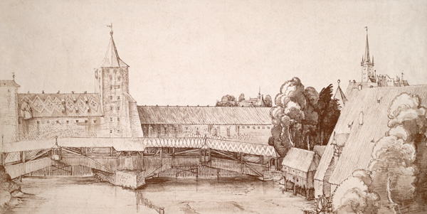 Trockensteg beim Hallertor von Albrecht Dürer