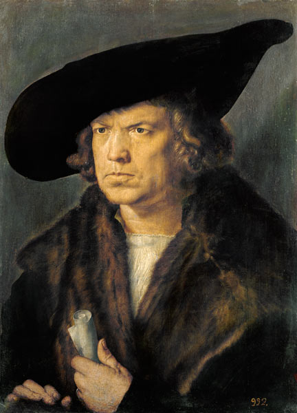 Bildnis eines Mannes. von Albrecht Dürer