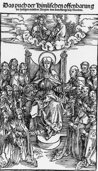 Duerer, Saint Birgitta of Sweden von Albrecht Dürer