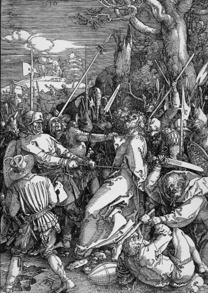 Dürer,Arrest of Christ/fr.:Large Passion von Albrecht Dürer
