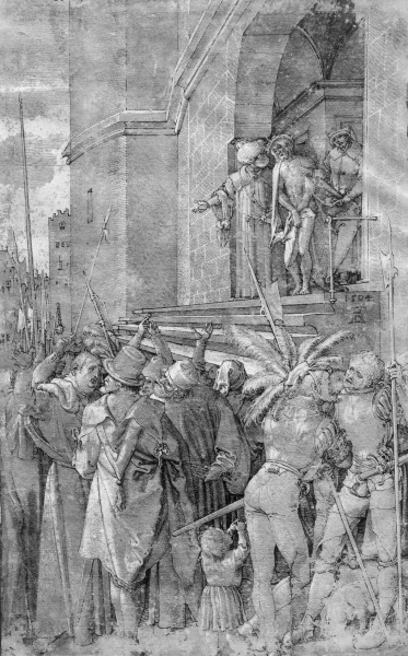 Ecce homo / Dürer / 1504 von Albrecht Dürer