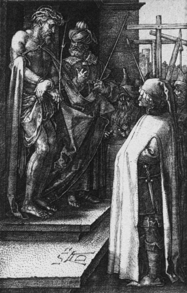 Ecce homo / Dürer / 1512 von Albrecht Dürer