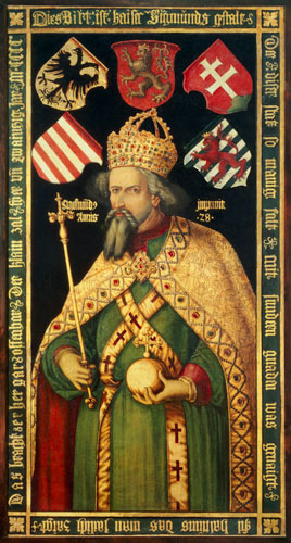 Emperor Sigismund, Holy Roman Emperor, King of Hungary and Bohemia (1368-1437) von Albrecht Dürer