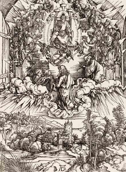 John before God & the Elders / Dürer von Albrecht Dürer