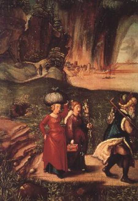 Lot and his Daughters von Albrecht Dürer