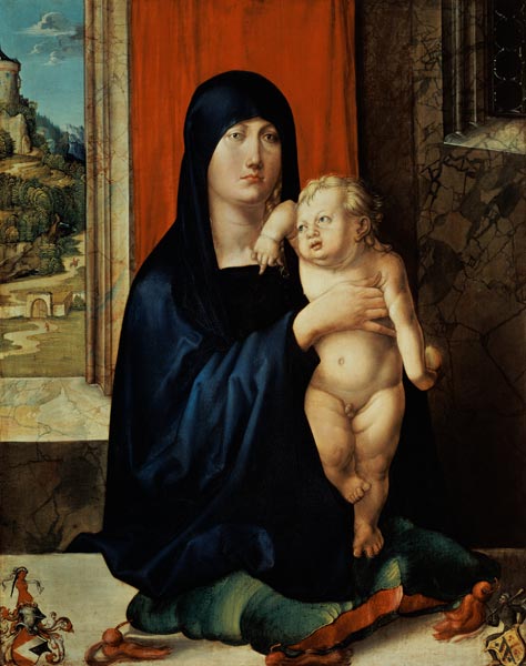 Madonna mit Kind von Albrecht Dürer