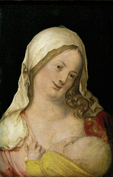 Maria mit Kind an der Brust von Albrecht Dürer