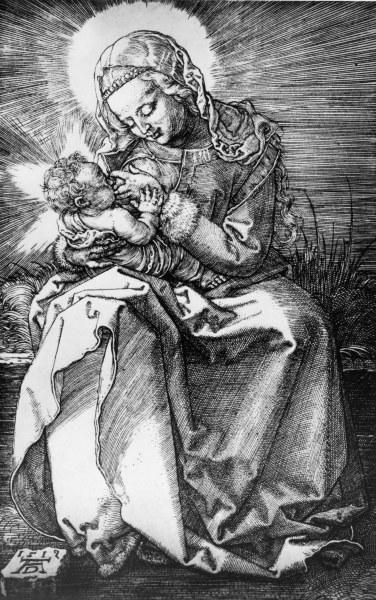 Mary suckling the Child von Albrecht Dürer