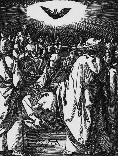 Outpouring of the Holy Ghost / Dürer von Albrecht Dürer