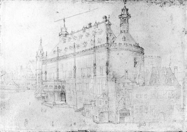 Das Aachener Rathaus von Albrecht Dürer