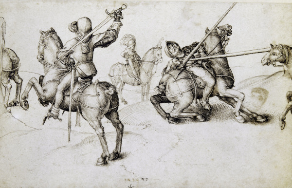 Ritter beim Turnier von Albrecht Dürer