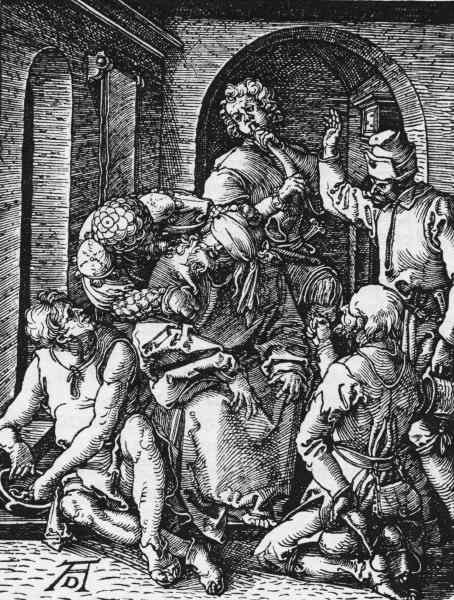The Mocking of Christ / Dürer / c.1509 von Albrecht Dürer