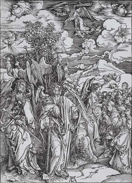 Vier Engel, die Winde aufhaltend Um 1497/98