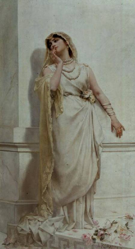 The Young Bride von Alcide Theophile Robaudi