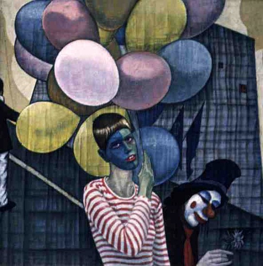 The Carnival, or The Lesbians, 1980 (oil and tempera on canvas)  von Alek  Rapoport