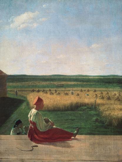 Harvesting in Summer 1820s