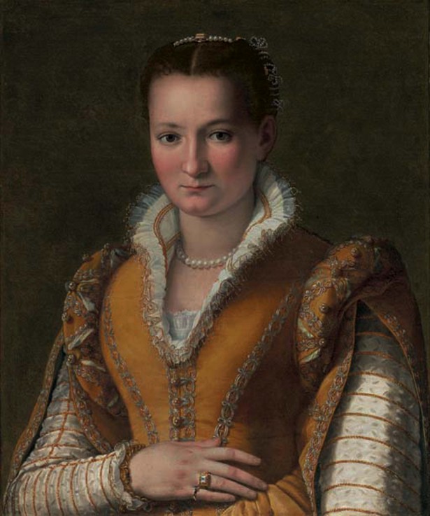Porträt von Bianca Capello, Großherzogin der Toskana von Alessandro Allori